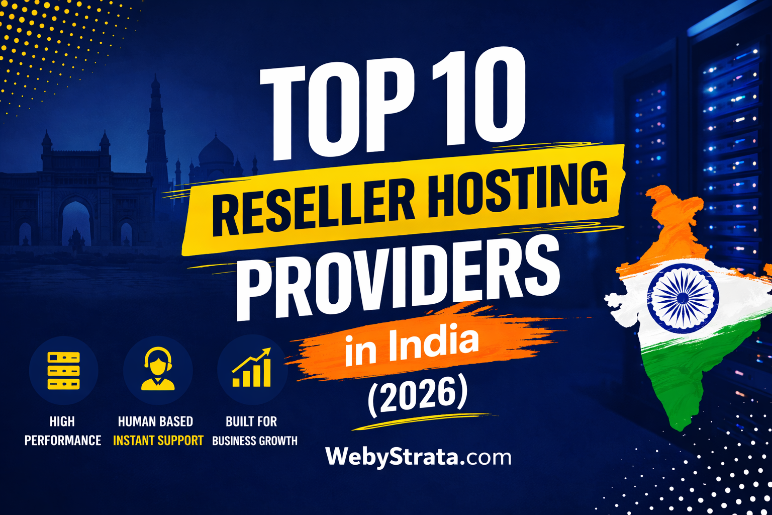 Top 10 Reseller Hosting Providers in India (2026)