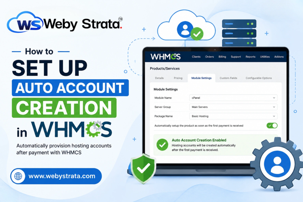 How to Set Up Auto Account Creation in WHMCS