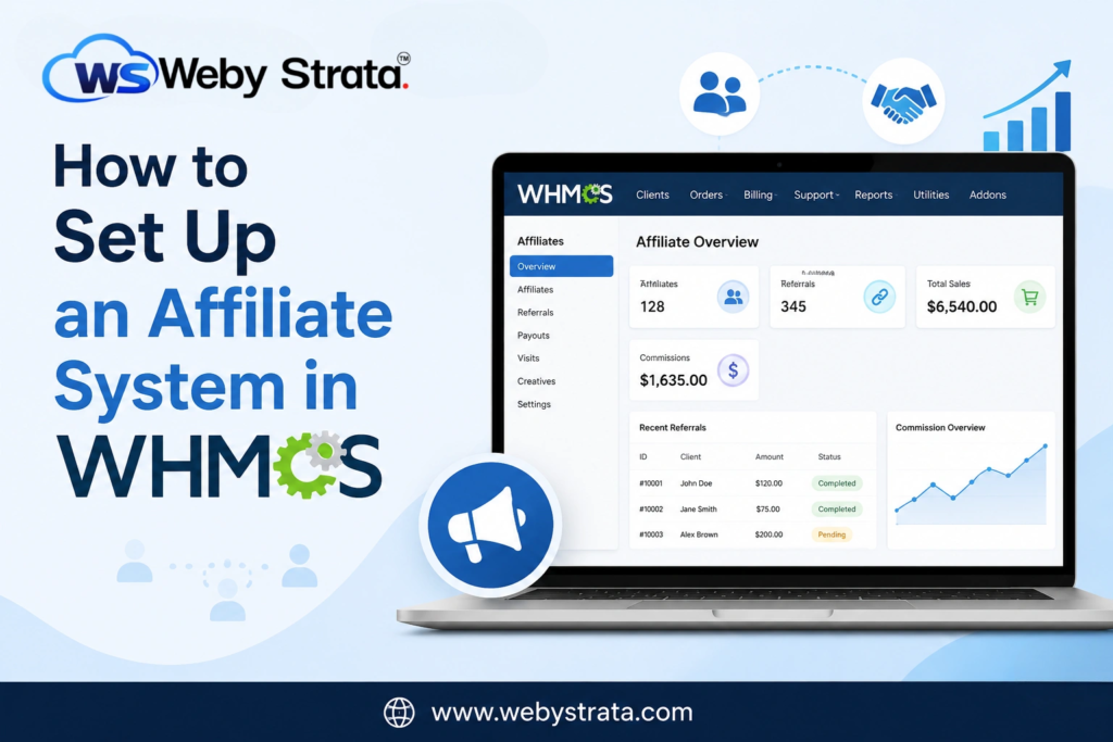 How to Set Up an Affiliate System in WHMCS