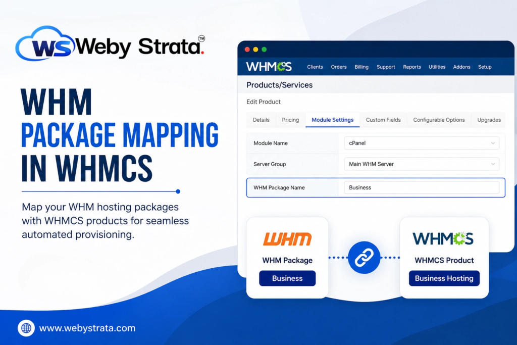 How to Configure WHM Package Mapping in WHMCS